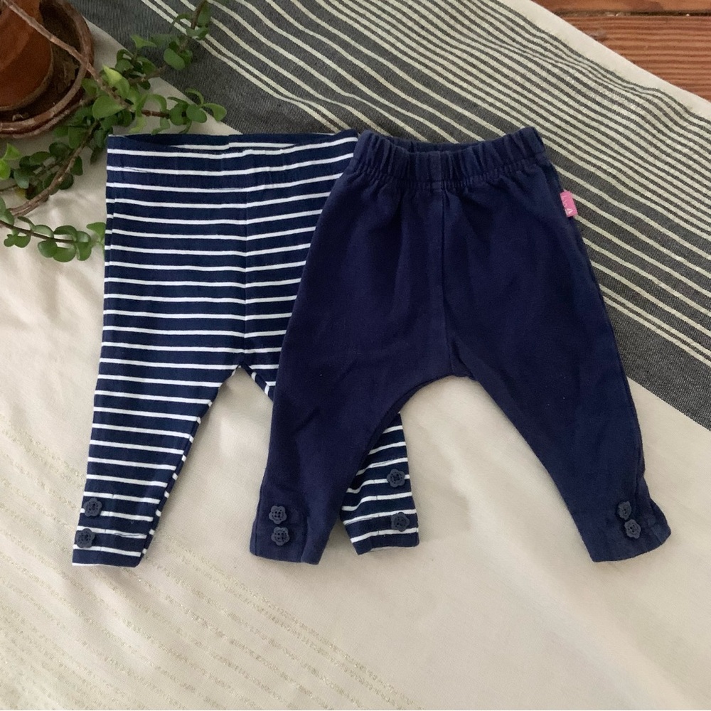 JoJo Maman Bebe Girls Stretch Pants